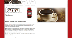 Desktop Screenshot of kavacoffee.com